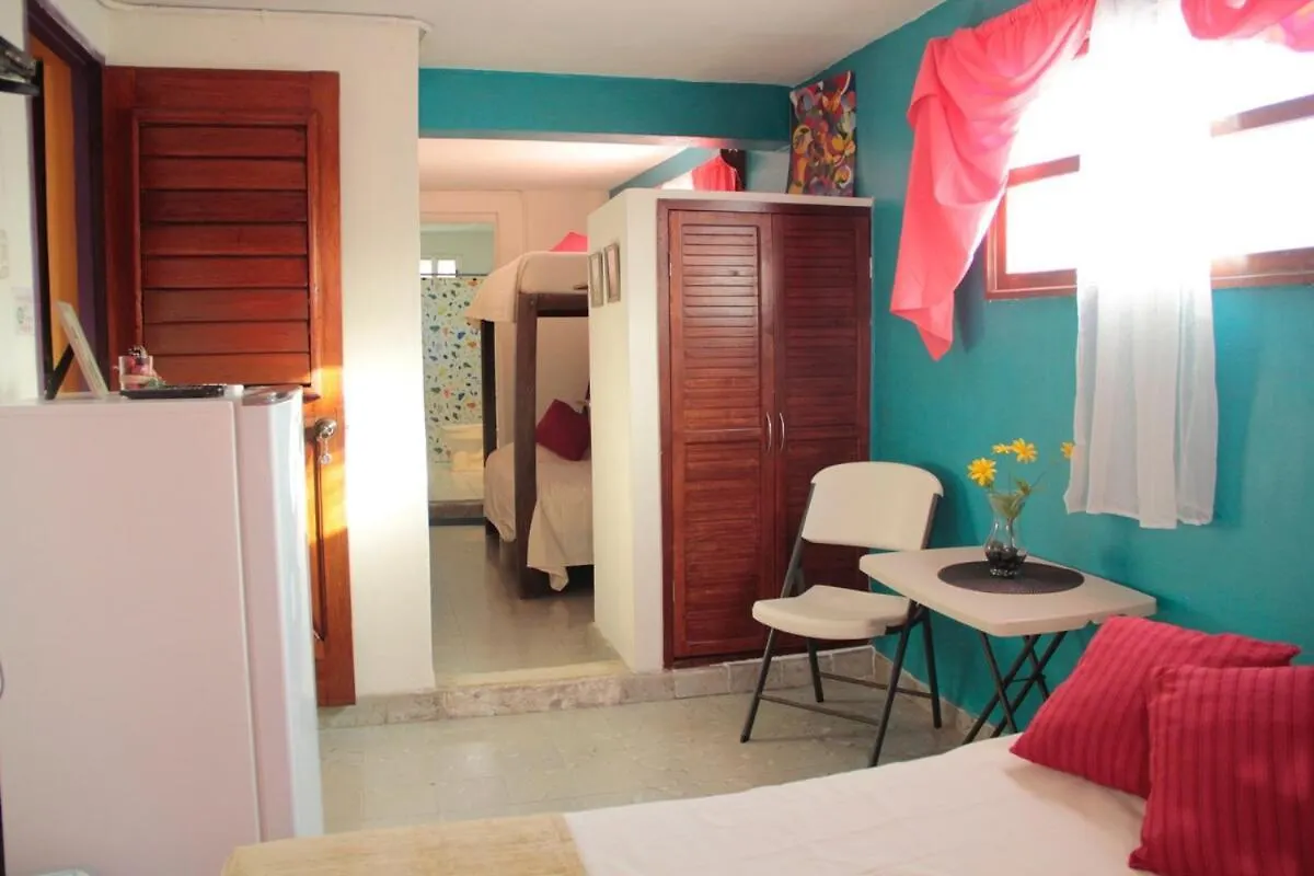 Private Room Punta Norte King Bed Isla Mujeres Mexico
